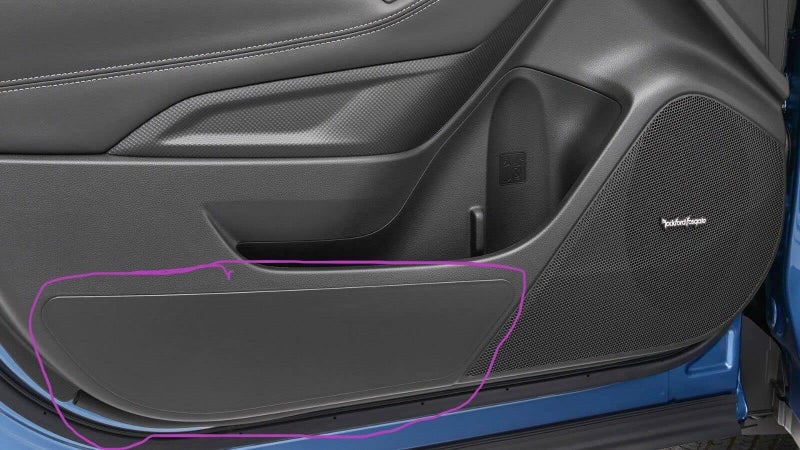 Subaru 2022 2023 2024 2025 Subaru Forester Wilderness Front Door Scuff Protector J131SSJ001 OEM