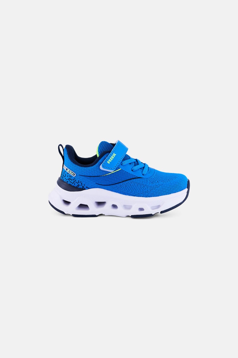 RBX Toddlers Boy Velcro Closure Outdoor Shoes, Blue - Image 4