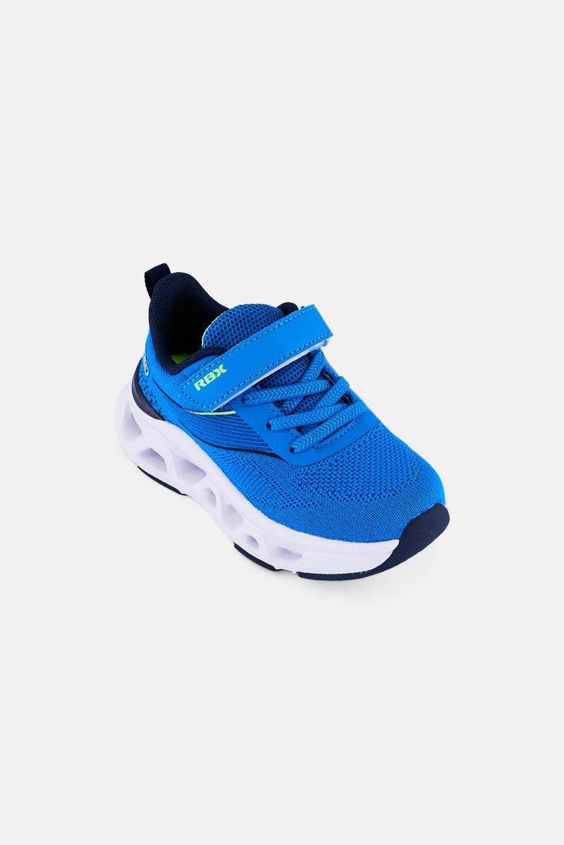 RBX Toddlers Boy Velcro Closure Outdoor Shoes, Blue - Image 1