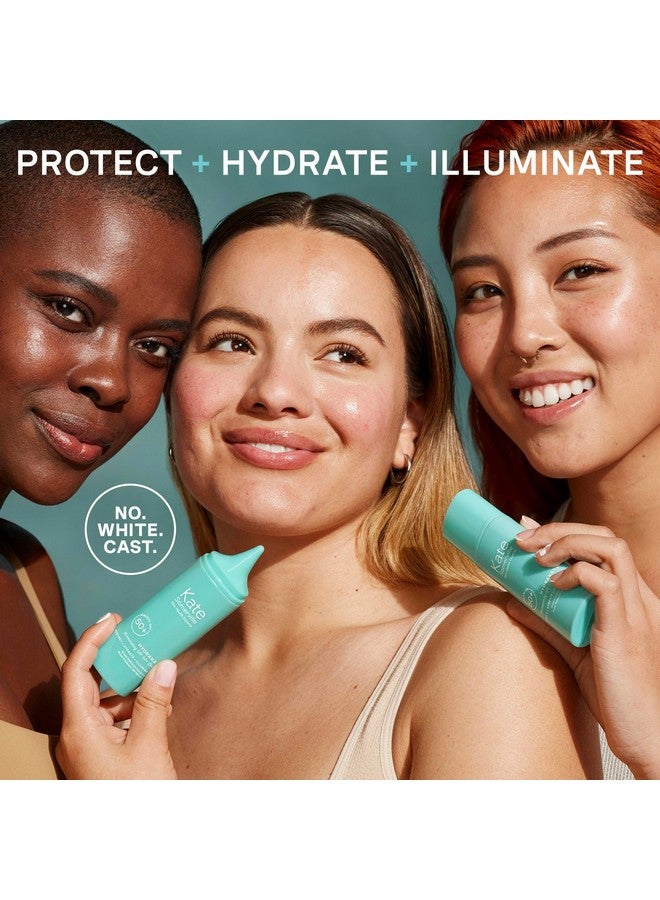Kate Somerville Hydrakate Illuminating Sunscreen Drops For Face With 50+ Spf Zinc Oxide And Mineral Tinted Moisturizing And Antiaging 1.7 Fl. Oz - Image 5