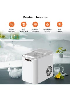 Ice Maker | Denx DX2044 2.2L 120W Smart Ice Maker with 9 Ice Cubes - pzsku/ZBCCBAD43BE25ECF483A8Z/45/_/1728910388/ab18a2d8-e23f-4920-9305-848a7ff638da