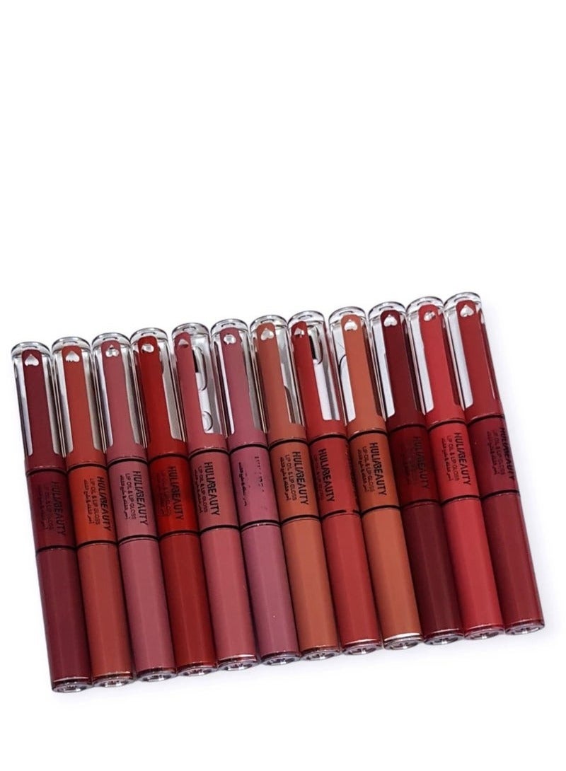 هوليا بيوتي مجموعة ارواج تدوم طويلاً مكوّنة من 12 قطعة متعددة الألوان