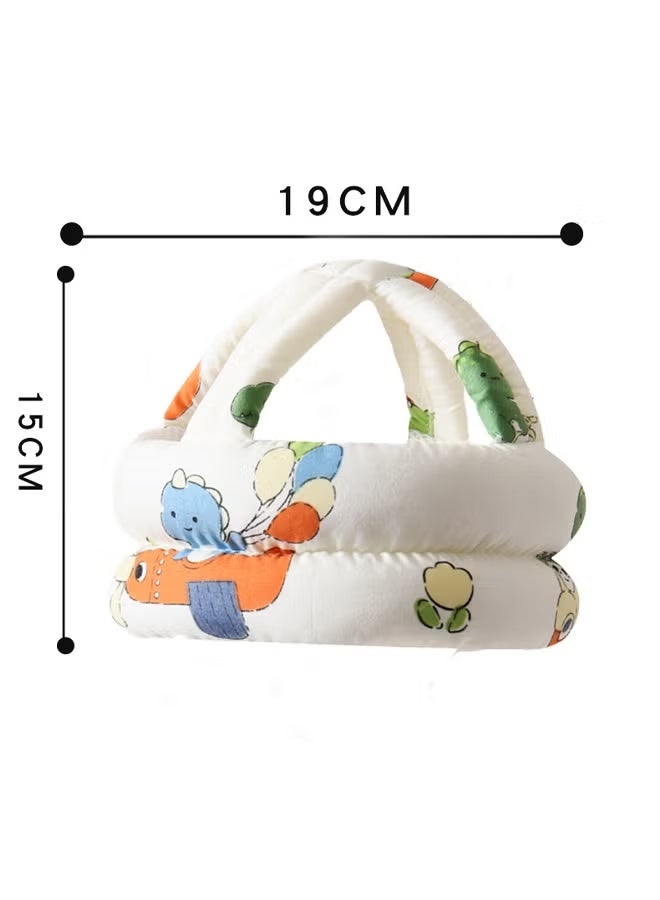 Vinnatsu Baby Infant Head Helmet Anti-collision Kids Baby Helmet Children Safety Helmet for Indoor and Outdoor use Head Cushion Protection Hat Cotton Adjustable Suitable For Learning To Crawl And Walk - Image 2