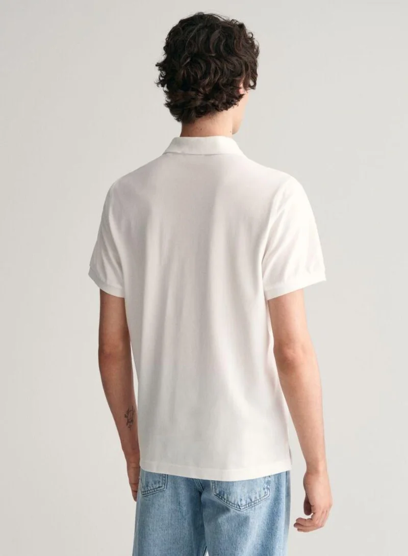 غانت قميص بولو بيكيه بقصة منتظمة من غانت شيلد