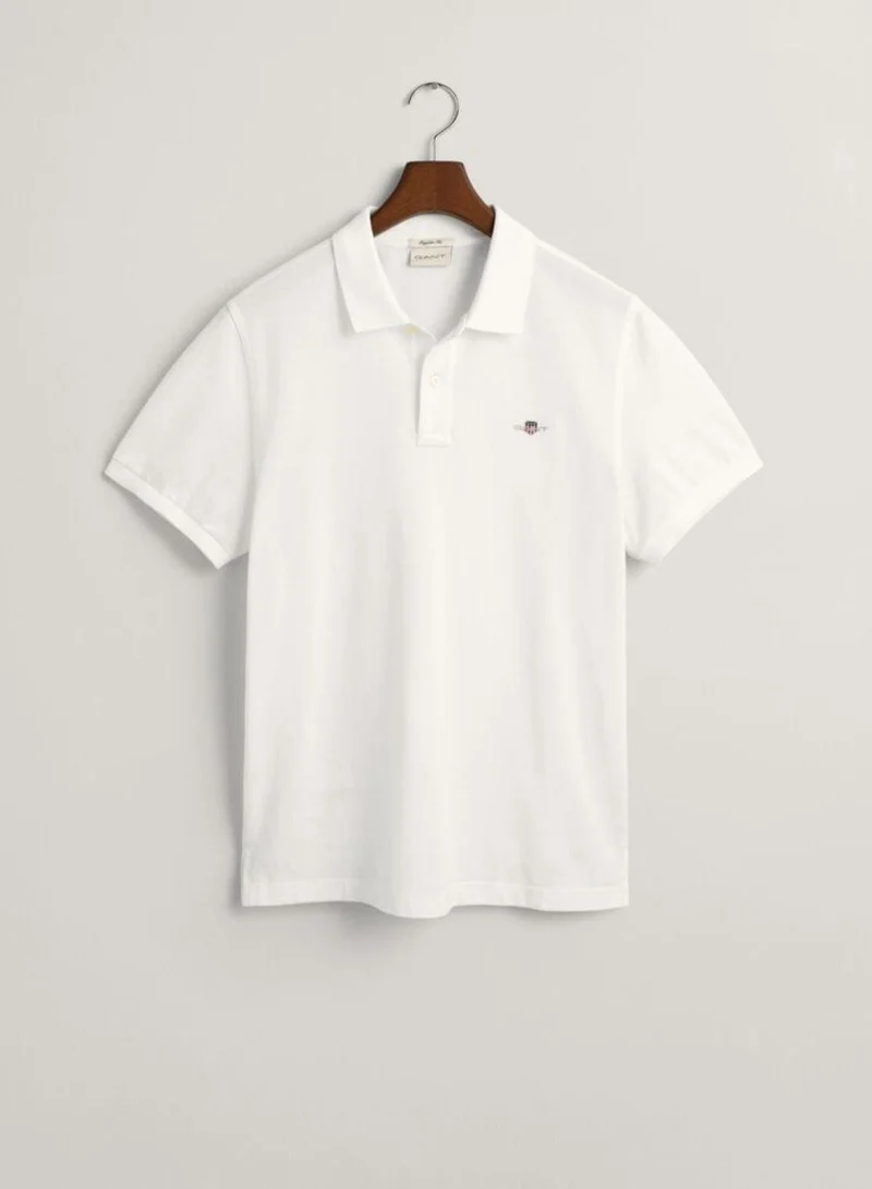 GANT  Gant Regular Fit Shield Piqué Polo Shirt for Men | Best Price UAE