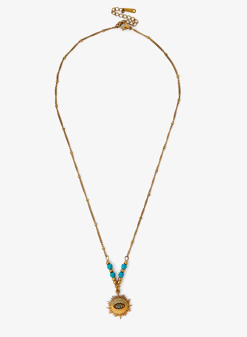 ELLA Multicolor Evil Eye Necklace