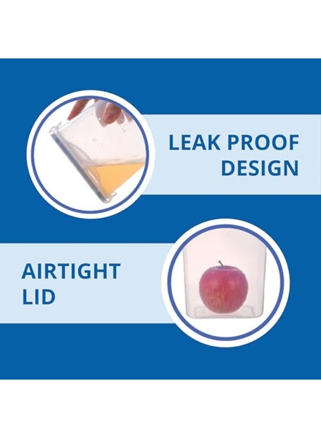 Westinghouse 2.0L Tall Rectangular Food Storage Box | BPA-Free Plastic | Airtight Lid | Ideal for Grains, Pasta & Cereals - Image 4