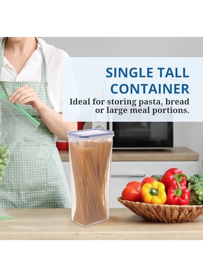 Westinghouse 2.0L Tall Rectangular Food Storage Box | BPA-Free Plastic | Airtight Lid | Ideal for Grains, Pasta & Cereals - Image 3