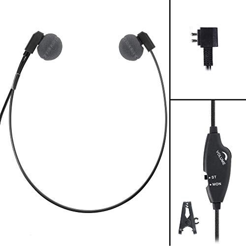 ECS WordHear-O DAP 2 Prong Under-Chin Audio Transcription Headset for Dictaphone Devices - Image 1