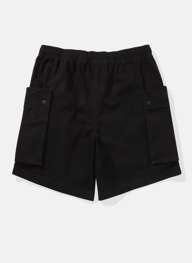 American Eagle Linen Blend Cargo Shorts