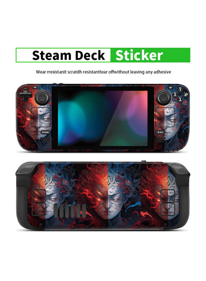 For Steam Deck Handheld Game Machine Sticker Protection Film Fashion Cartoon Cartoon Sticker Film-Color:SteamDeck-19030 - Image 3