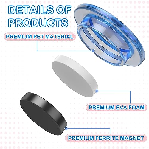 Grtard 45 Pcs Magnets for Whiteboard, Round Refrigerator Magnets Fridge Magnets Whiteboard Magnets, Dry Board Decorative Magnets Teacher Supplies for School, Home, Office (Colorful, 3cm/1.18 inch) - Image 3