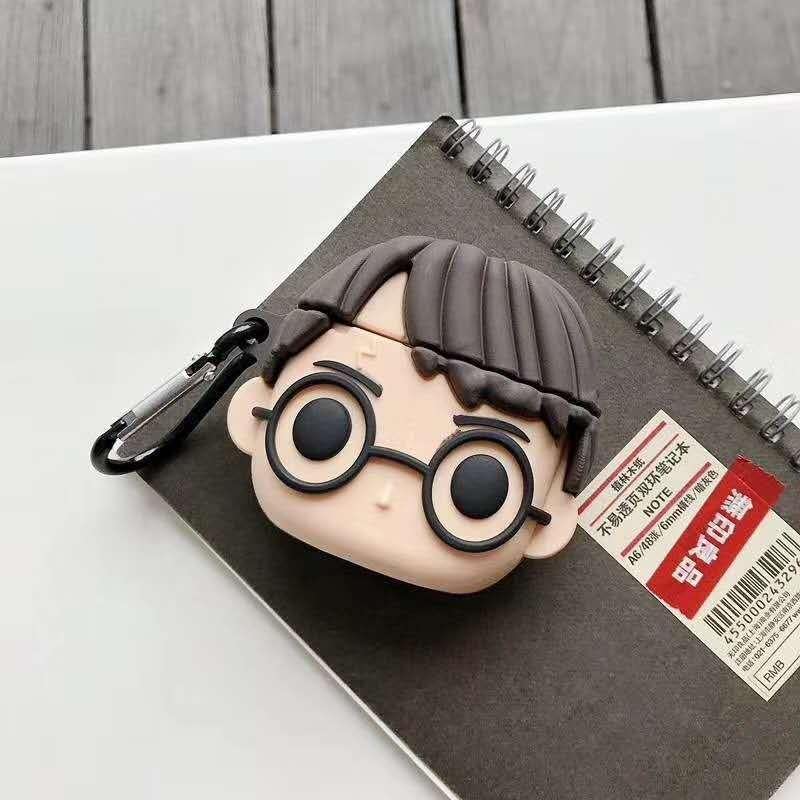 NAFA Soft Silicone Protective Case Cover with 3D Design Compatible with Apple AirPods Pro Shockproof Case Cover 3D Design (Earbuds Is Not Included) (Harry Potter) - Image 4