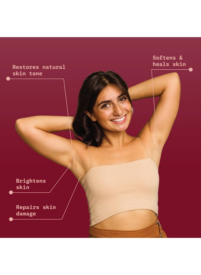 ningen - Bearberry Underarm Cream I Added Calendula And Jojoba Extracts I Dermatologically Tested, Paraben Free I 100G - Image 1