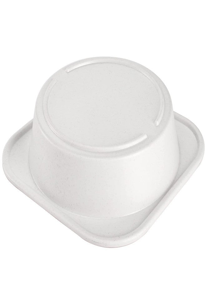 ZEAYEA 6 Pack 10 Oz Small Bowls, Durable Cartoon Bowls for Children, BPA Free Cute Snack Bowl, Square Dinner Tableware for Serving Soup, Cereal, Pasta, Ice Cream, Dishwasher Safe - Image 4