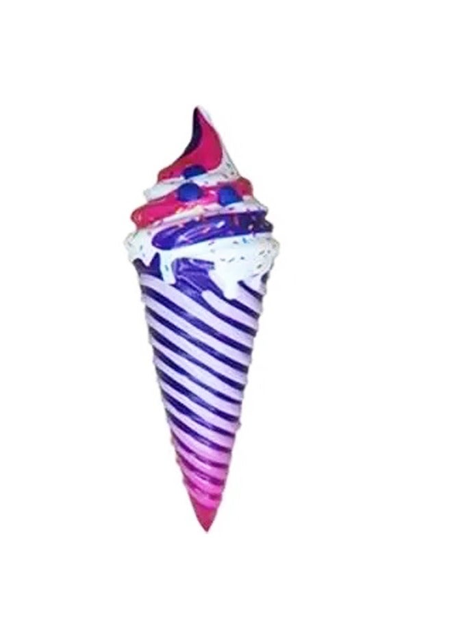 Squishy Slow Rising Toys Foam PU Anti-Stress Squeeze Ice Cream Toys Large Size Squish Vent Colorful Simulated Ice Cream For Kids-Tow  - Image 1