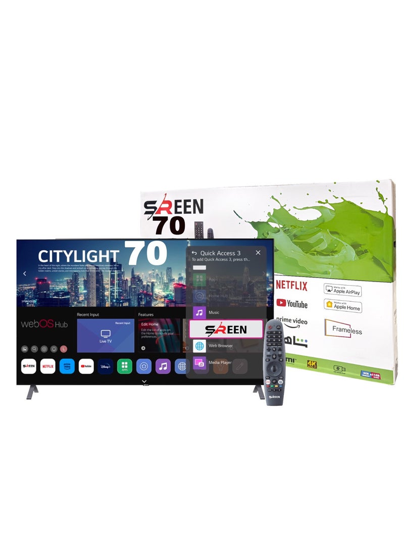 SREEN - Sreen 70, Full HD, Smart, Web OS Hub - Image 1