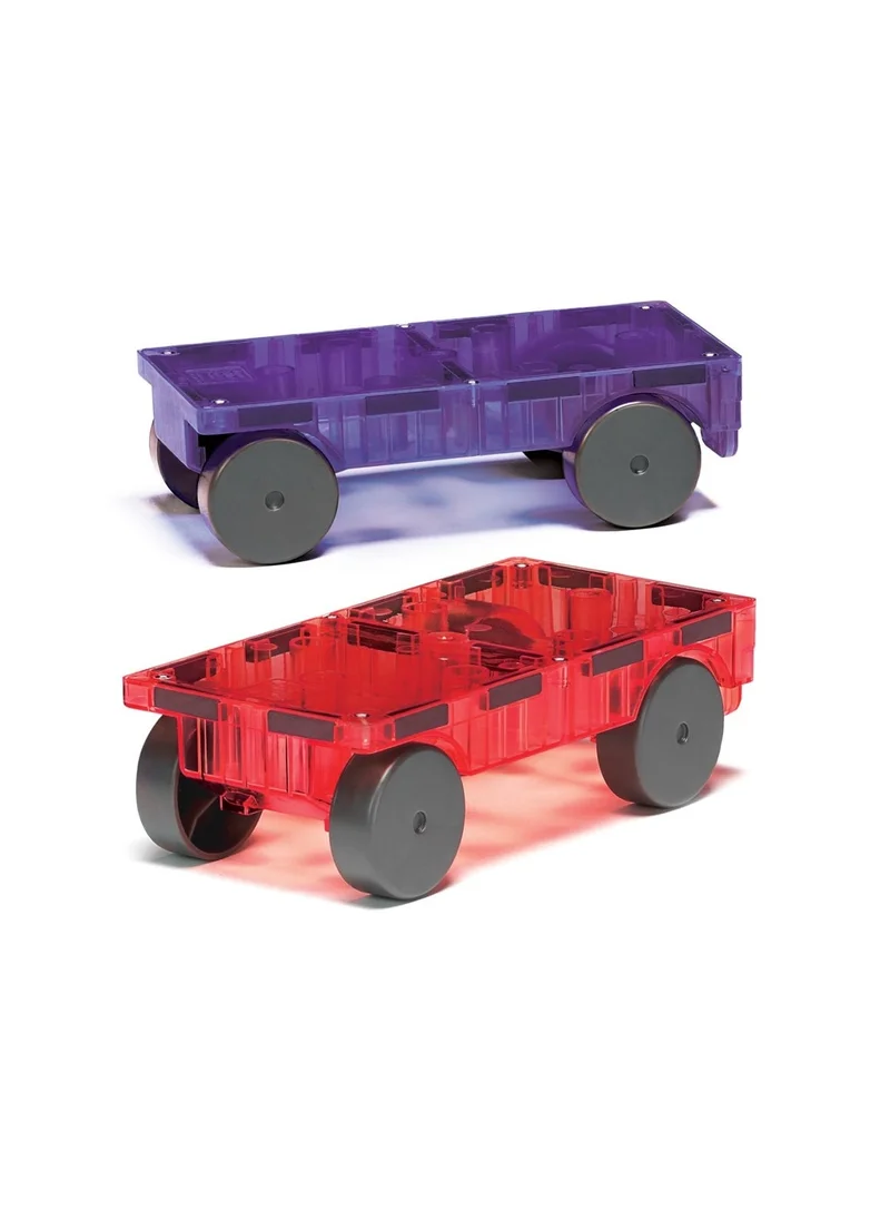 ماجنا-تايلز Purple and Red Cars 2 Piece Expansion Set