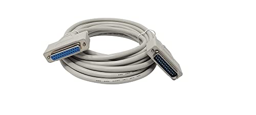 Your Cable Store 15 DB25 25 Pin Serial Port Cable Male to Female RS232 - Image 4