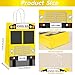 ojustbeok 24Pcs School Bus Goodie Bag School Bus Gift Snacks Candy Party Favors Bags with Handles Yellow School Bus Party Treat Bags for Kids Welcome Back to School Birthday Baby Shower Supplies - Image 4