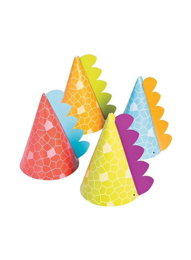 Fun Express Little Dino Party Hats 8 Count - Image 2