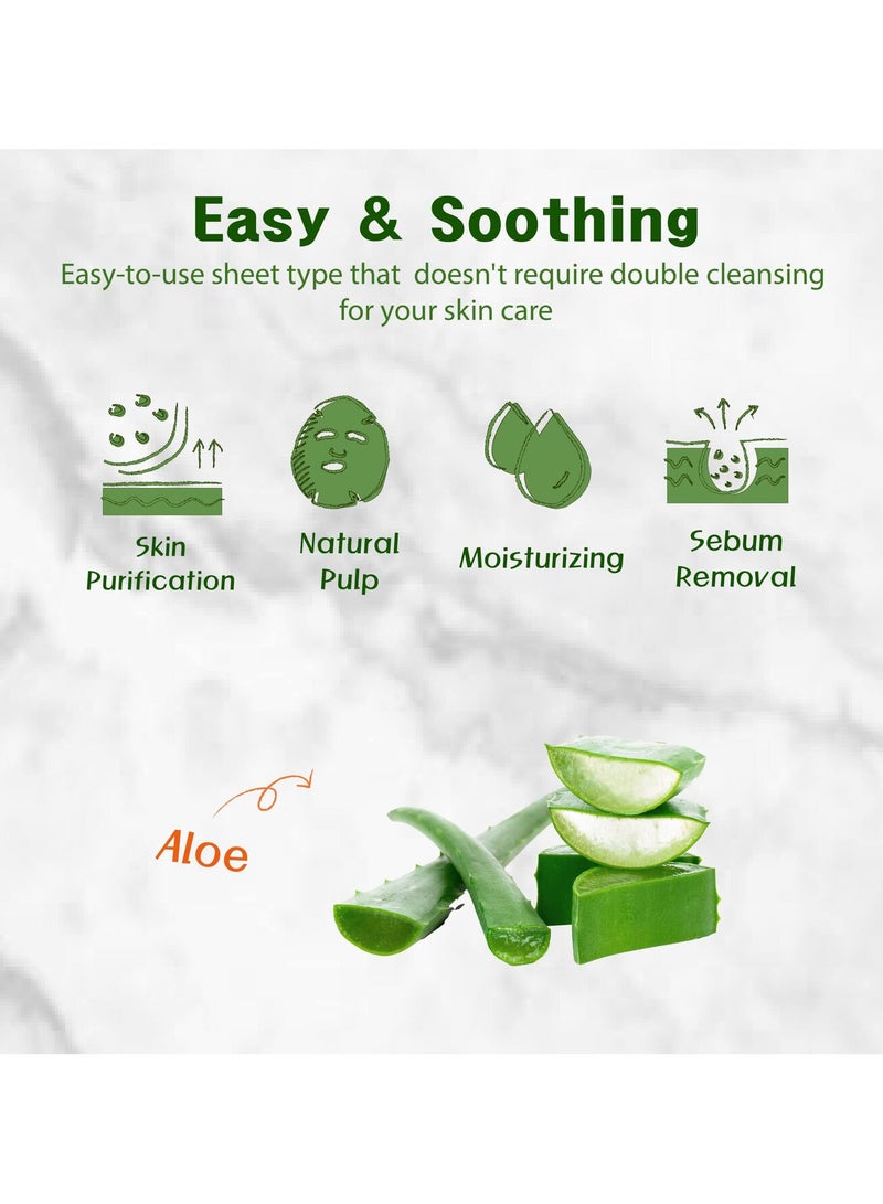 بيور ديرم قناع الكولاجين والصبار من بيورديرم - Image 3