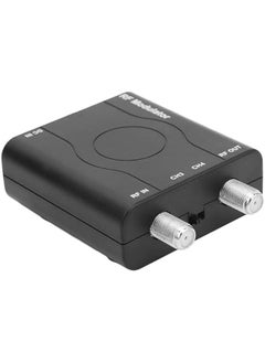 RF Modulator Coax Adapter VHF HD Digital Video Input Converter, Support NTSC Format Output 1080P PLL Control of VHF Operating Frequency, HDM61 to RF Modulator