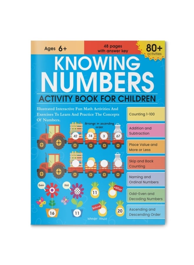 Knowing Numbers Activity Book For Children 