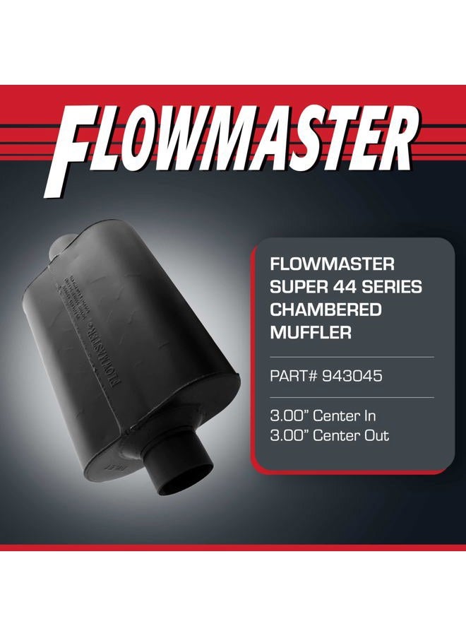 FLOWMASTER 943045 Super 44 Series Chambered Muffler - Image 2
