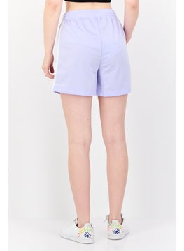 adidas Originals Women Sportswear Fit Training Shorts, Lavender  - Image 3