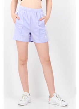 adidas Originals Women Sportswear Fit Training Shorts, Lavender  - Image 1