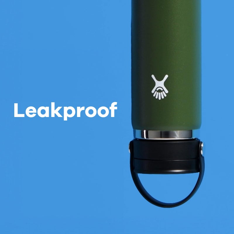 Hydro Flask 16 Oz Wide Mouth Flex Sip Lid Fossil - Image 3