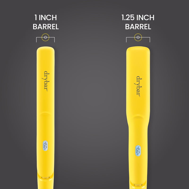 Drybar The Tress Press Straightening Iron 1.25" - Ionic Technology for Smooth, Shiny Hair - Straighten or Wrap Around Barrel to Create Curls, Waves, or Sleek Styles - Image 4