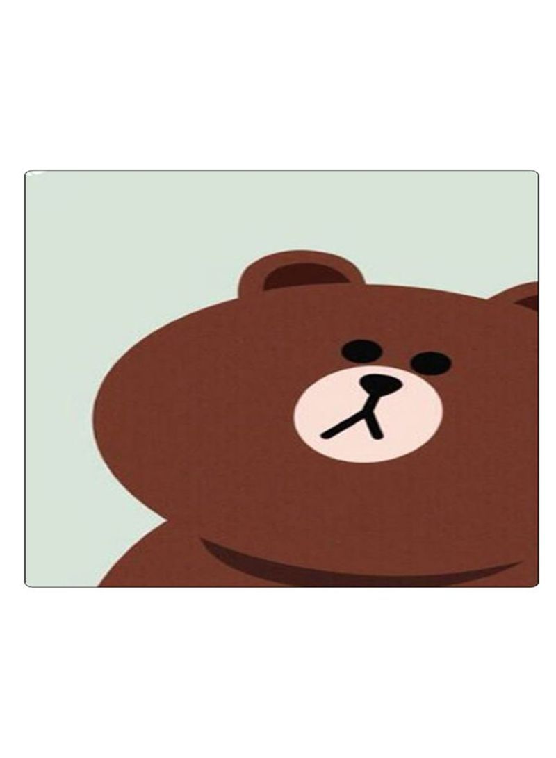 RKN Printed Anti-Slip Gaming Mouse Pad Green/Brown/Black