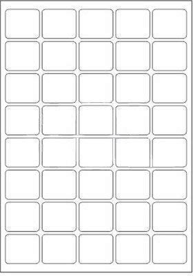K3 Multi Purpose Self Adhesive Labels (Lable Size 39 x 35 mm, 40 Lable in A4)(Pack of 80 Sheet) - Image 3