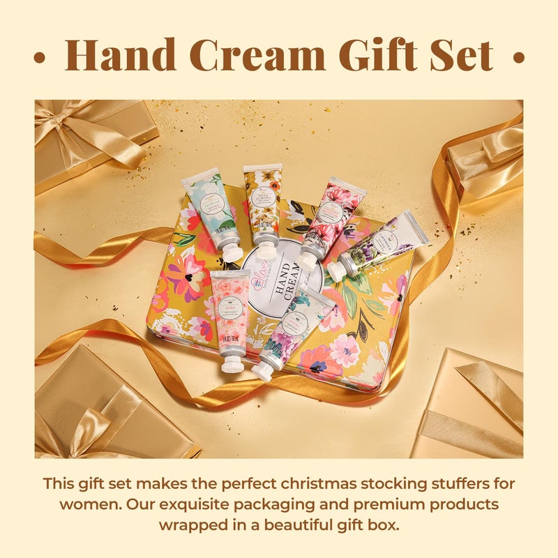 BODY EARTH Hand Cream Gift Set - Hand Cream for Women, Hand Lotion Set for Dry Cracked Hands, Holiday Gift for Mother's Day Valentine's Day Christmas, Travel Size Hand Lotion for Women. 6 x 1.0 oz/30ml  - Image 2