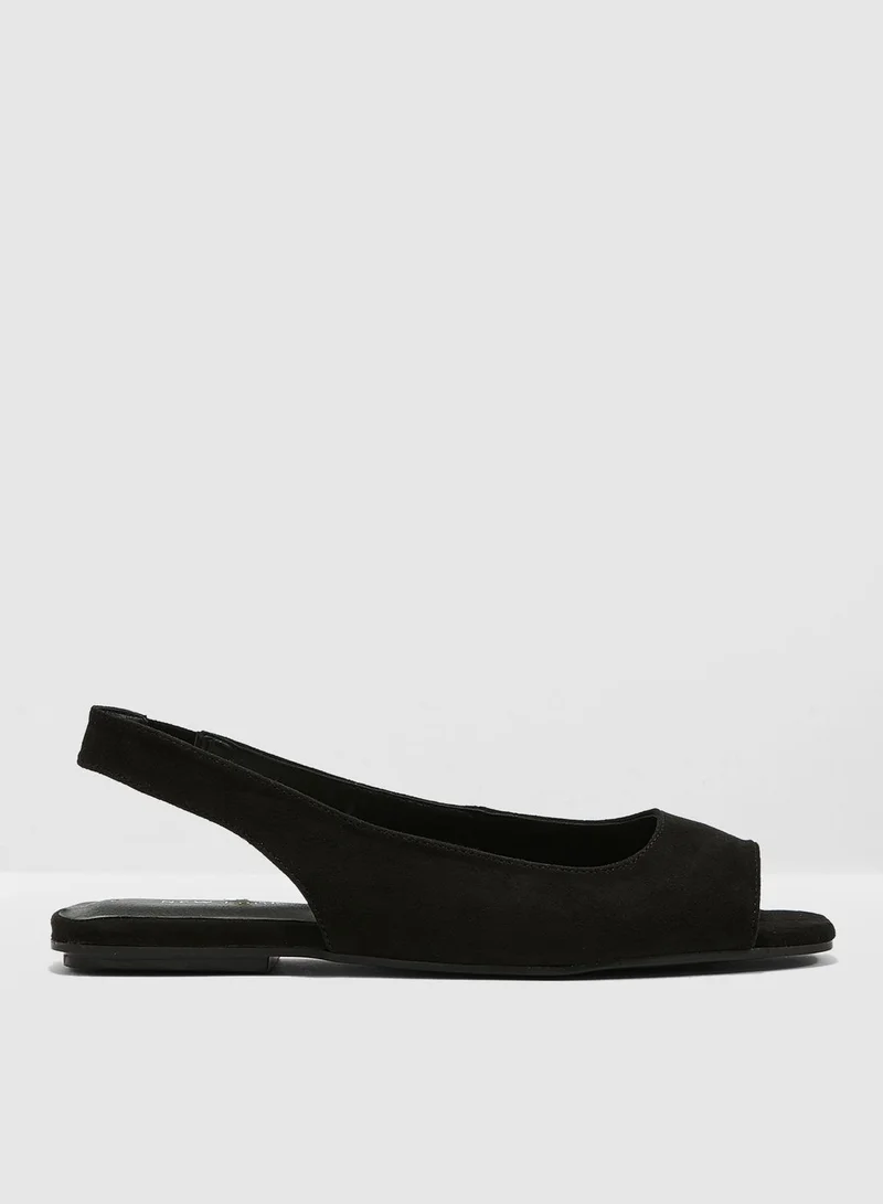NEW LOOK Janina Peep Toe Sandal - Black