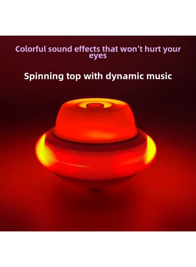 Luminous Lotus Gyro Night Market Stall Hot Sale Puzzle Luminous Gyro Interactive Children's Toy Supply Wholesale-Color:Luminous Lotus Gyro Mixed Hair (800 PCs/box)  - Image 5