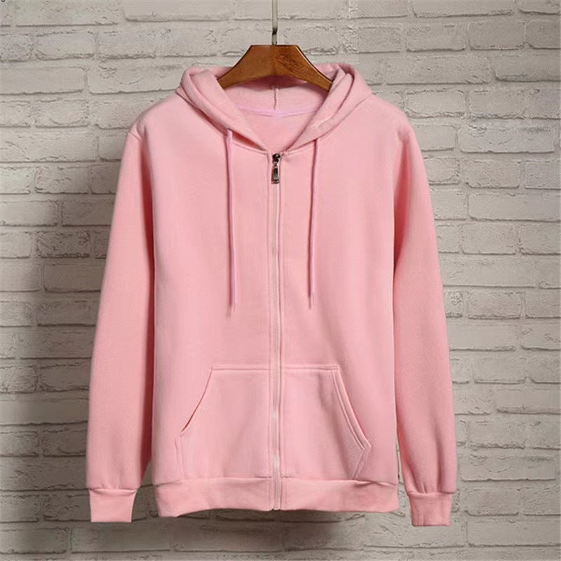 Womens Oversize Casual Fleece Hoodie Purple  - Image 2