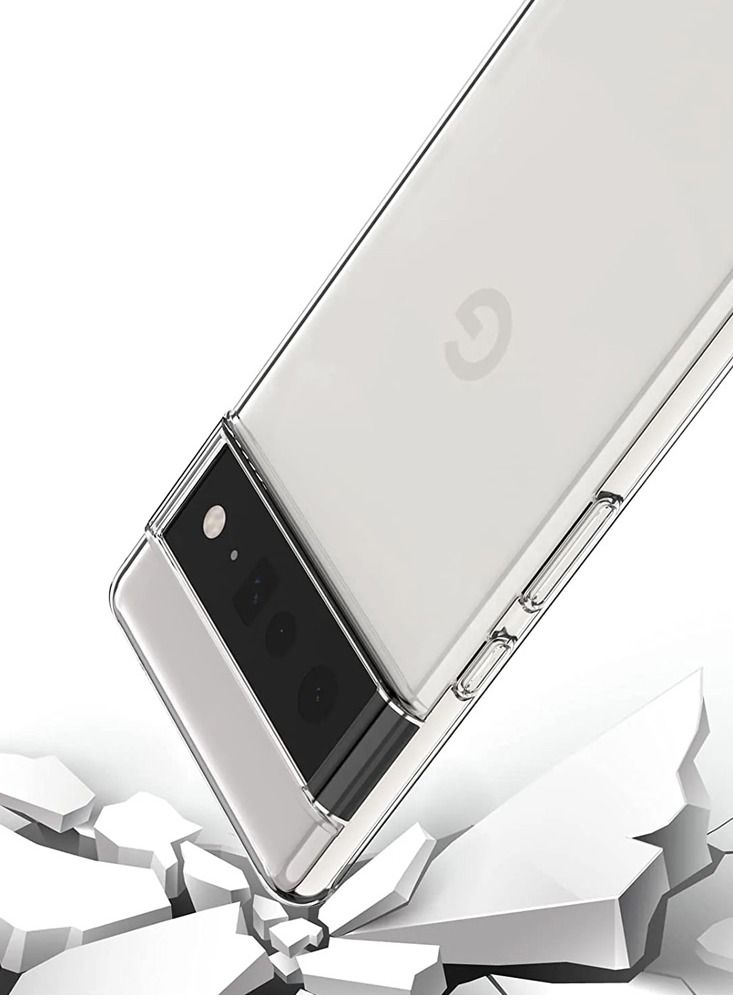 CATANES 2Pack for Pixel 6 Pro Clear Case and Screen Protector 360 Degree Front and Back Protection Shockproof Soft TPU with Anti-Scratch Tempered Glass  - Image 5