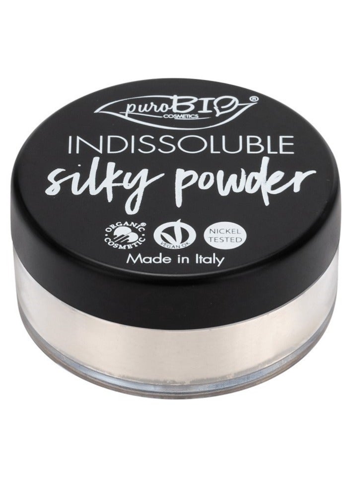 puroBio Indissoluble Silky Powder Loose Powder 01 Translucent 8g - Image 1