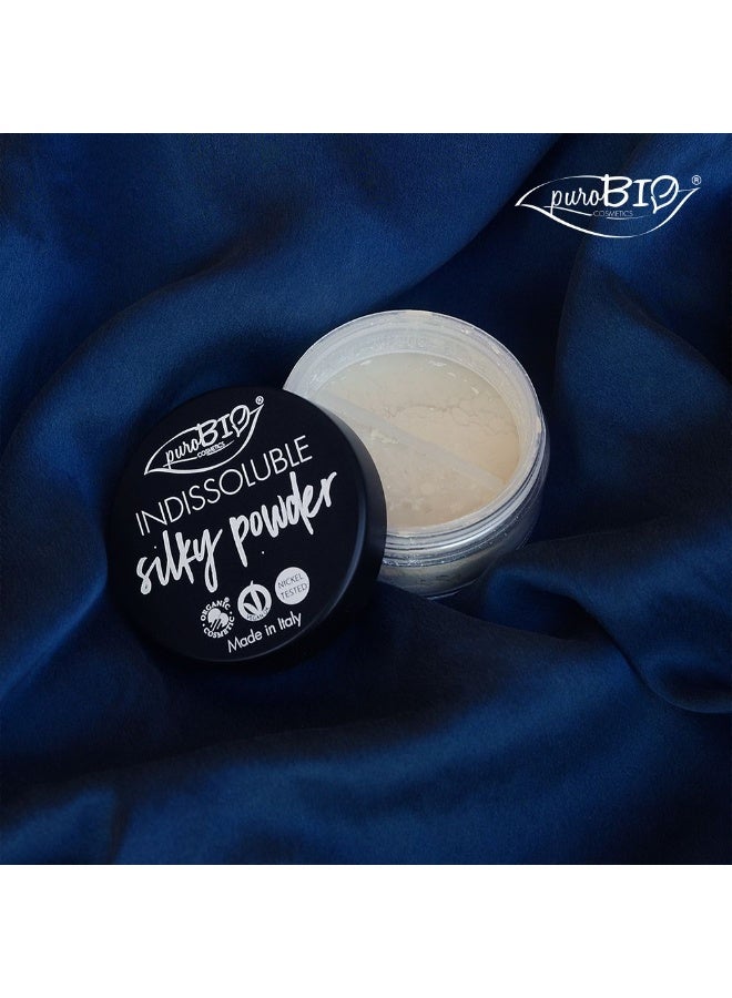 puroBio Indissoluble Silky Powder Loose Powder 01 Translucent 8g - Image 3