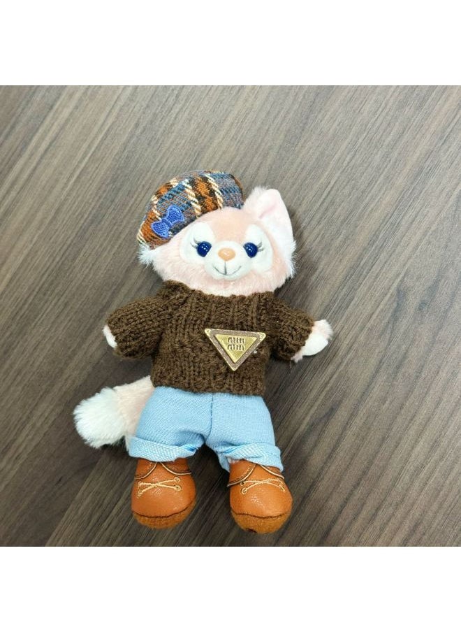 A Generation Of Linna Belle Pendant Clothes For Gift Doll Replacement Key Chain Bag Pendant-Specifications:Detective Belle [baby Clothes] With Shoes-Color:15CM  - Image 3
