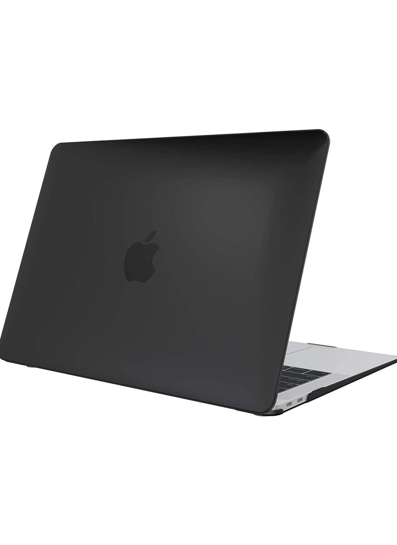 Procases - Hard Shell Case for MacBook Pro 13 inch 2022 2020 2019 2018 2017 2016 Release A2338 M1 A2289 A2251 A2159 A1989 A1706 A1708, Cover for MacBook Pro 13 inch with/Without Touch Bar -Black - Image 1
