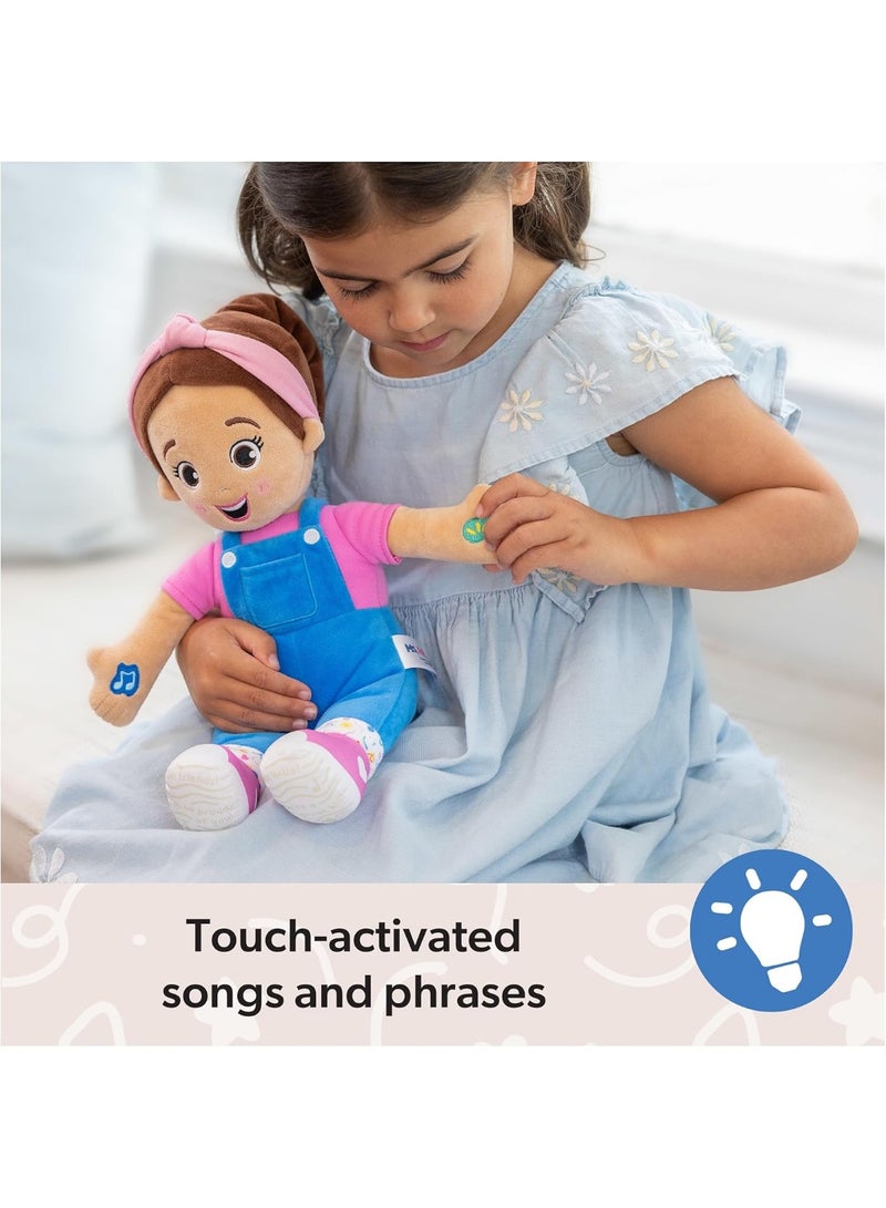 Ms. Rachel Official Speak & Sing Doll, 45cm Tall Interactive Toy with 4 Songs & 16+ Phrases, Toddler Toys for Girls & Boys Ages 6 Months to 3+ Years - Image 4