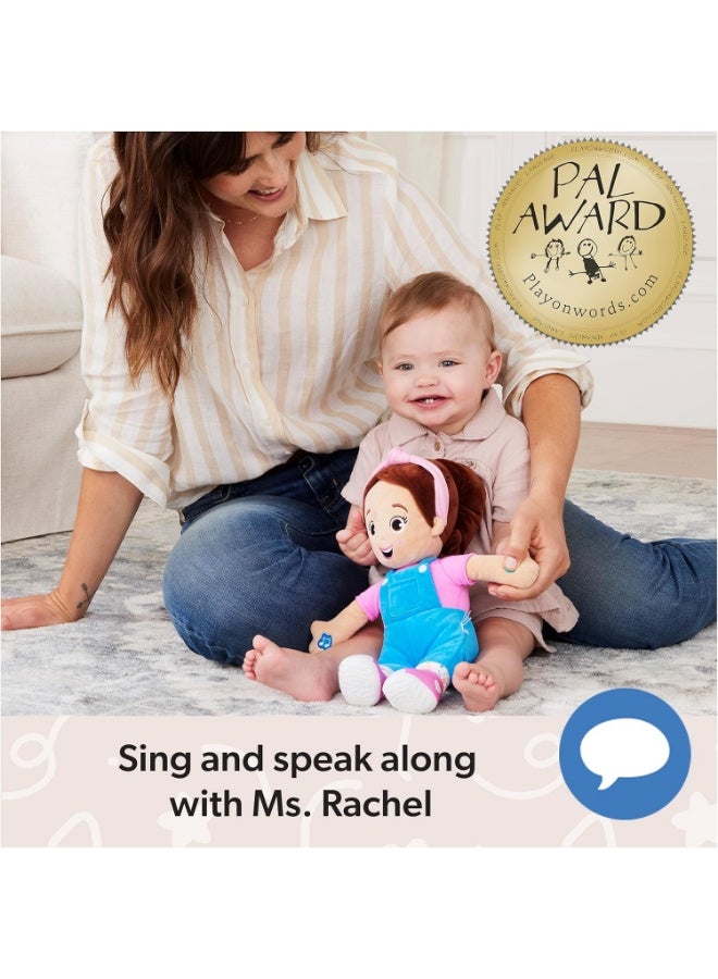 Ms. Rachel Official Speak & Sing Doll, 45cm Tall Interactive Toy with 4 Songs & 16+ Phrases, Toddler Toys for Girls & Boys Ages 6 Months to 3+ Years - Image 3
