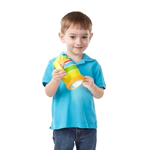 Melissa & Doug Sunny Patch Giddy Buggy Flashlight with Easy-Grip Handle - Image 3