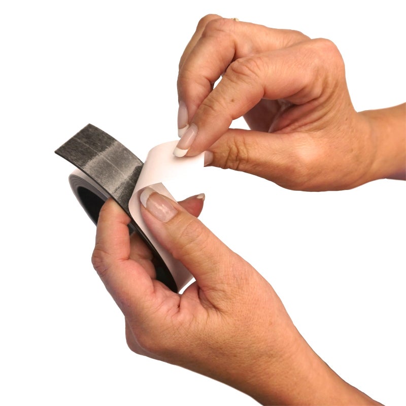 شرائط شريط مغناطيسي مع خلفية لاصقة لللوحات البيضاء، الثلاجات والأرشيفات - Image 2