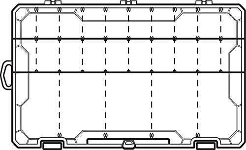 Flambeau Outdoors 5003 Fishing - Includes 15 Dividers, 25 Compartments, Clear Fishing Lure Organizer, Tuff Tainer with Zerust Anti-Rust Dividers - Image 5