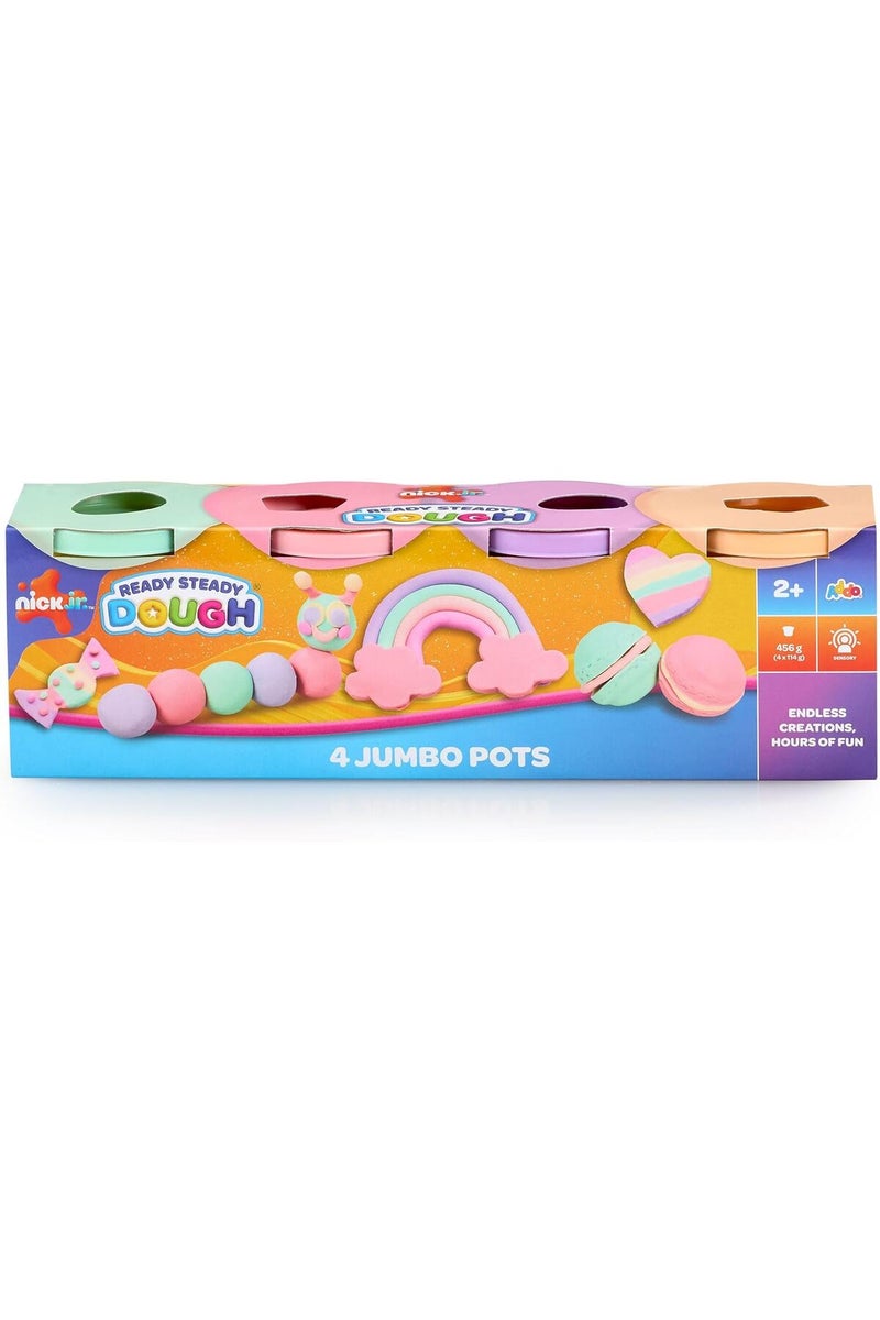 ADDO Nick Jr. Ready Steady Dough 4 Jumbo Pots (4 x 114 g) - Image 3